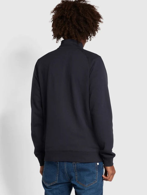 Farah Jim Half Zip Sweater Navy